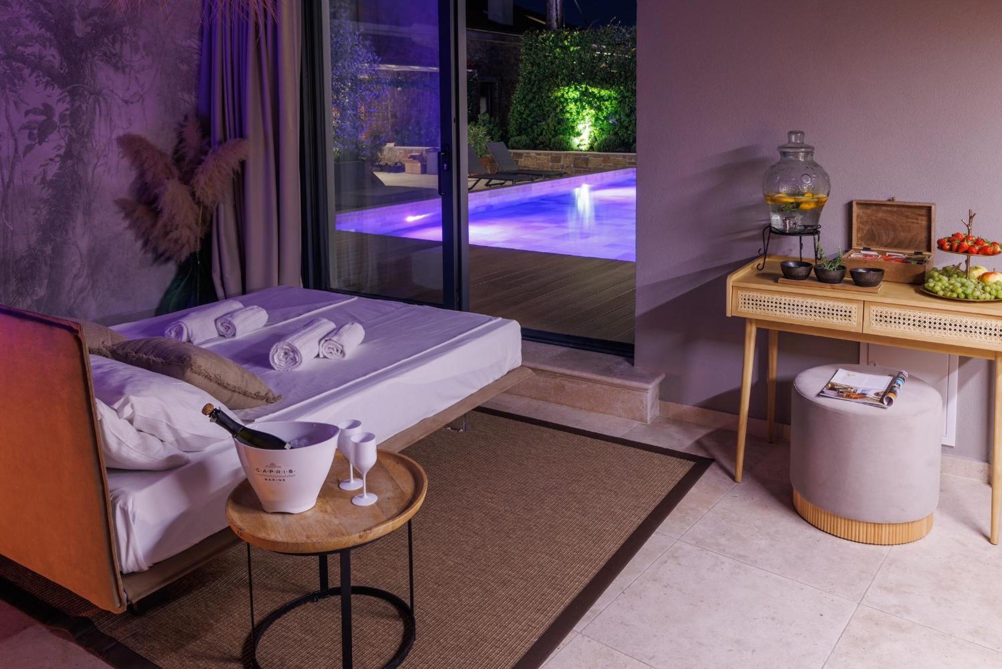 Vila Robida Rooms & Spa Crni Kal Bagian luar foto